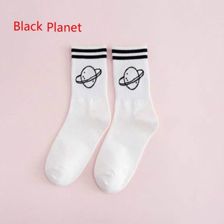 Cartoon Funny Socks Women 100% Cotton Socks Happy Colorful Girls Harajuku Socks Silver Striped Spring Lady Casual | Wish