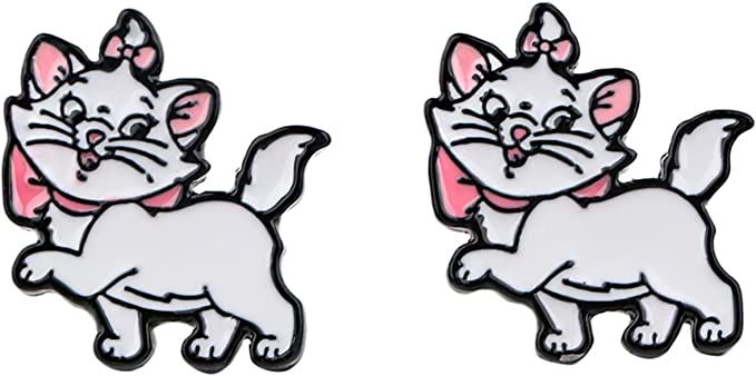Amazon.com: The Aristocat Stud Earrings Anime Cartoon Metal Earrings Gifts for woman girl: Clothing, Shoes & Jewelry