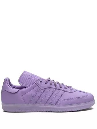 Adidas x Pharrell Humanrace Samba "Purple" Sneakers - Farfetch
