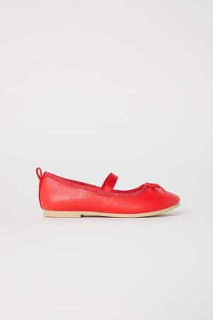 Ballet Flats - Red