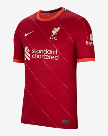 Liverpool F.C. 2021/22 Stadium Home Men's Football Shirt. Nike GB