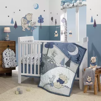 Lambs & Ivy Disney Baby Nursery Crib Bedding Set - Forever Pooh