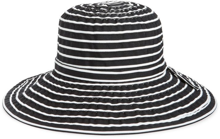 San Diego Hat Striped Ribbon Sun Hat
