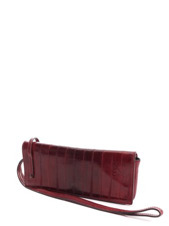 Louise Paris - GUCCI Burgundy red clutch bag Retail price around €700