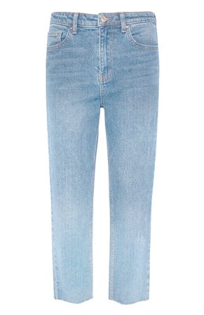 Primark Light Blue Straight Jeans Denim