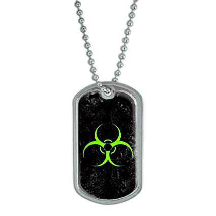 biohazard necklace