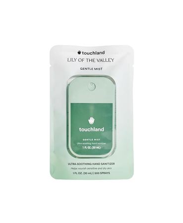 Amazon.com : Touchland Gentle Mist Ultra-Soothing Hand Sanitizer Spray, Lily of the Valley scented, 500-Sprays each, 1FL OZ : Health & Household