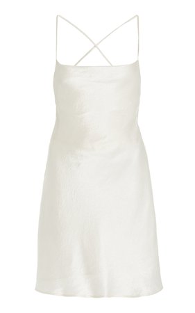 Third Form Satin Mini Slip Dress