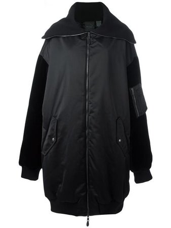 PUMA oversized zipped coat