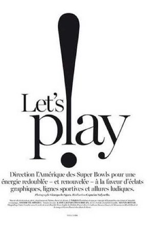 let’s play text