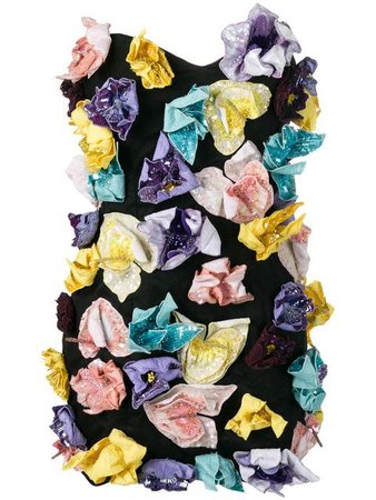 Attico Strapless Embellished Mini Dress - Farfetch