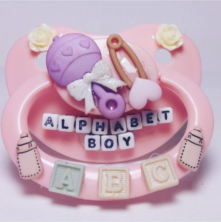 alphabet boy paci