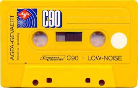 cassette tape yellow - Google Search