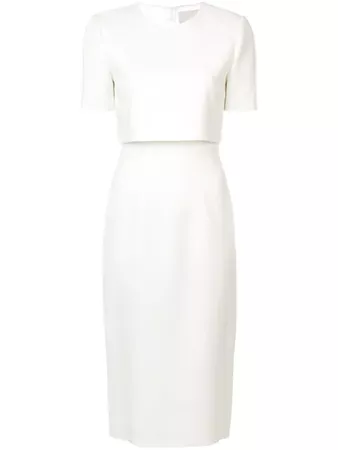 Jason Wu Collection Layered Fitted Dress