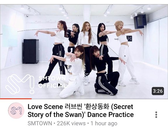 LOVE SCENE | ‘SECRET STORY OF SWAN’ DANCE PRACTICE