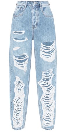 boyfriend distressed jeans