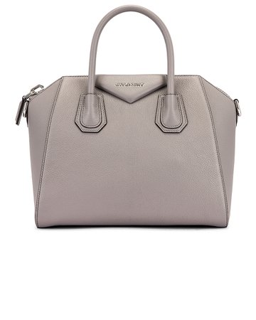 Givenchy Small Antigona Bag in Pearl Grey | FWRD