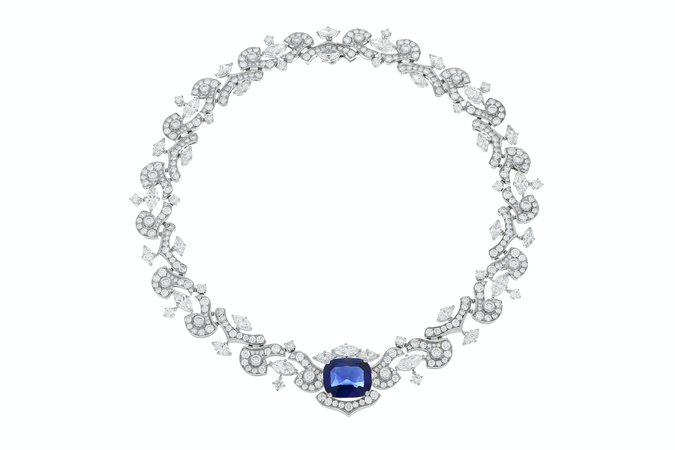 Bvlgari, Diamond and Sapphire necklace