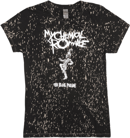 HD My Chemical Romance The Black Parade Splatter T-shirt - My Chemical Romance Shirt Transparent PNG Image Download - Trzcacak