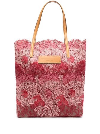 Ermanno Scervino Seeds Of Love Lace Shopping Tote - Farfetch