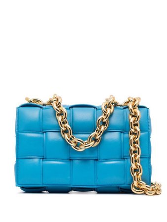 blue gold bottega venetta bag
