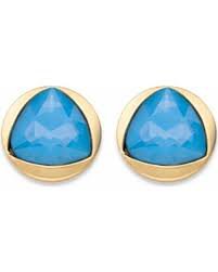 blue bold earrings - Google Search