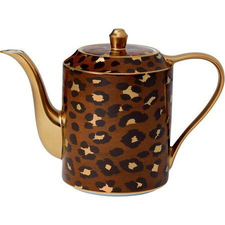 Leopard Teapot | L'Objet | LuxDeco.com