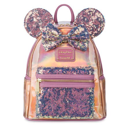 Minnie Mouse EARidescent Mini Backpack by Loungefly | shopDisney