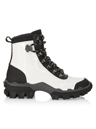 Moncler Helis Leather Hiking Boots | SaksFifthAvenue