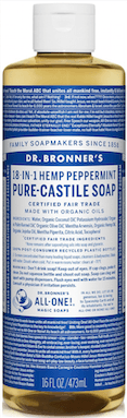 Dr. Bronner's Peppermint Castille Soap