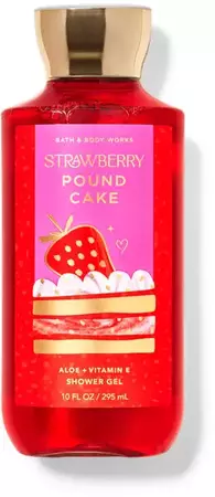 Strawberry pound cake body wash
