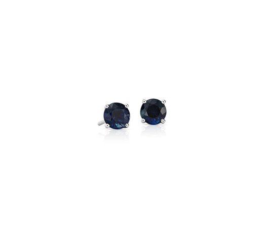 blue nile sapphire studs $975