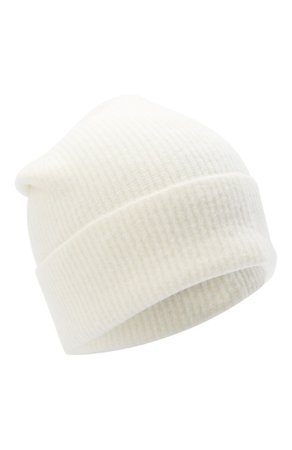 Женская белая шапка ALLUDE — купить за 9610 руб. в интернет-магазине ЦУМ, арт. 205/65030