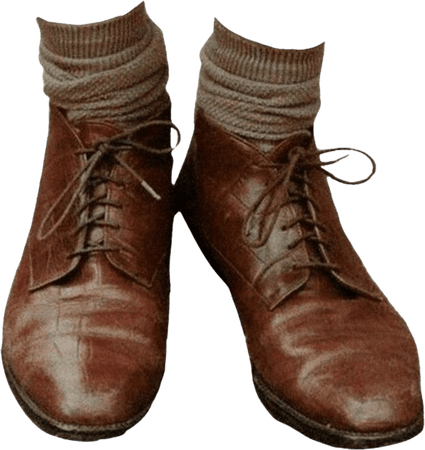 leather shoes with socks