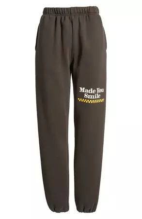 THE MAYFAIR GROUP Made You Smile Graphic Joggers | Nordstrom