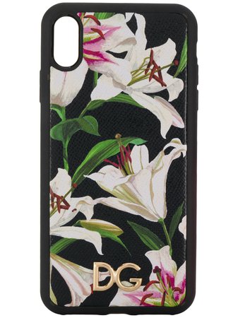 Dolce & Gabbana Lily Print iPhone XS Max Case - Farfetch