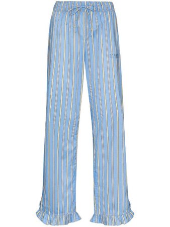 ganni pyjama pants