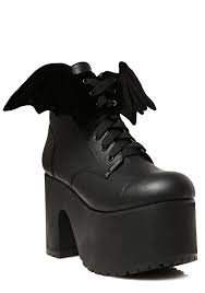 dolls kill boots with bat wings - Google Search