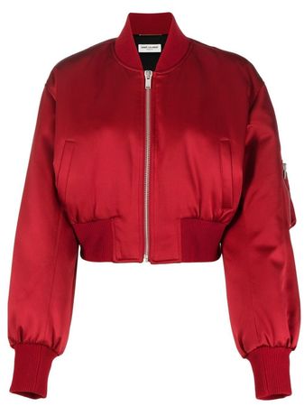 Saint Laurent Teddy oversize bomber jacket