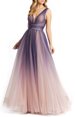 Ombre Tulle Ballgown