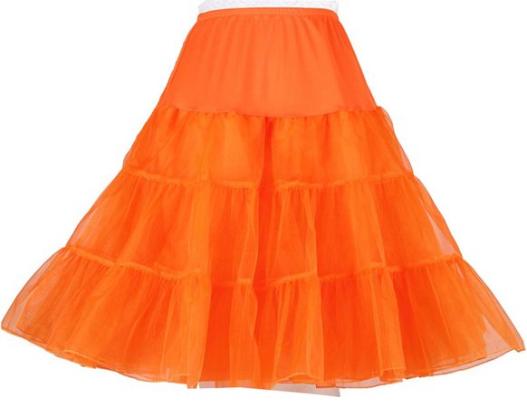 Orange Petticoat