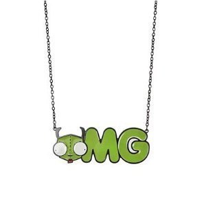 Amazon.com: Invader Zim Gir OMG Necklace: Jewelry