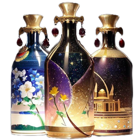 bottle flower potion
