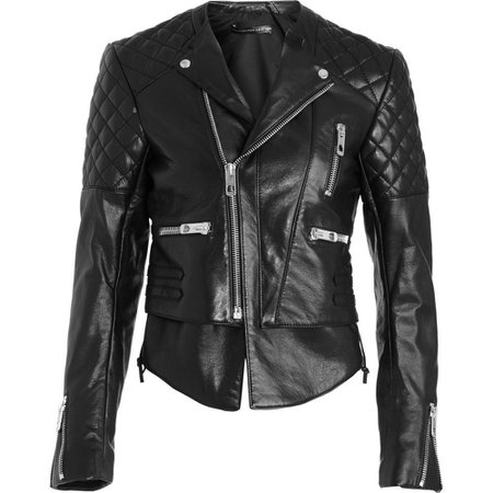 Balenciaga Layered Leather Jacket