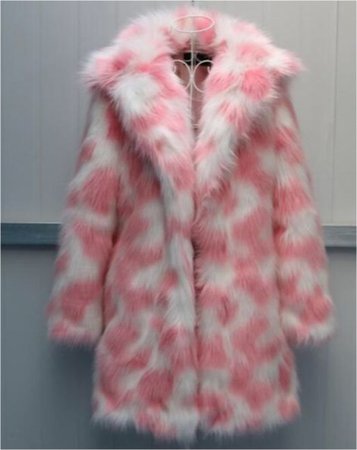 Pink White Fur