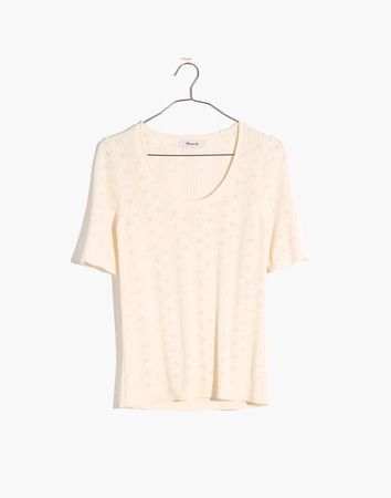 Pointelle Willford Sweater Tee