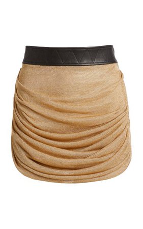Draitton Draped Mini Skirt By Khaite | Moda Operandi