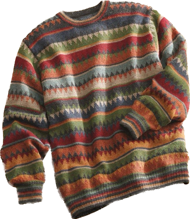 vintage stripe sweater