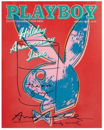 Andy Warhol playboy cover