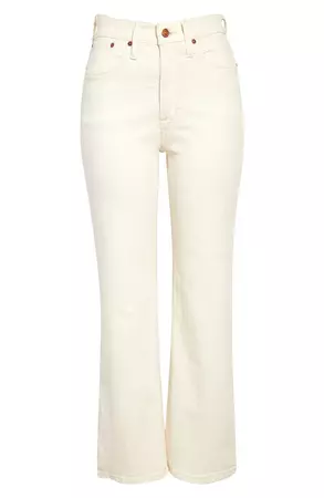 Madewell The Perfect Vintage Flare Crop Jeans | Nordstrom